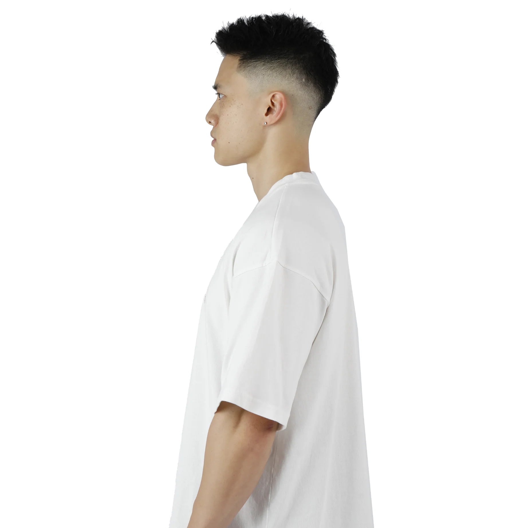 BLACK MONOCHROME SELF MADE ATHLETES STATEMENT TEE