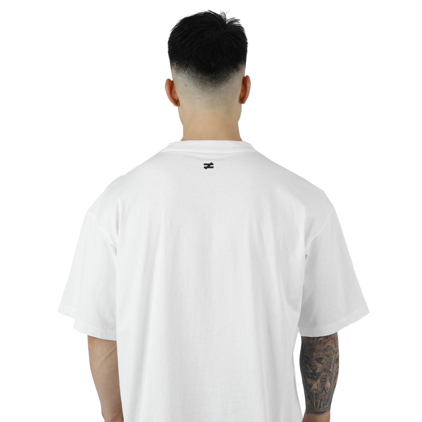 WHITE SELF MADE ATHLETES STATEMENT TEE